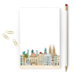 Barcelona Notepad, Skyline