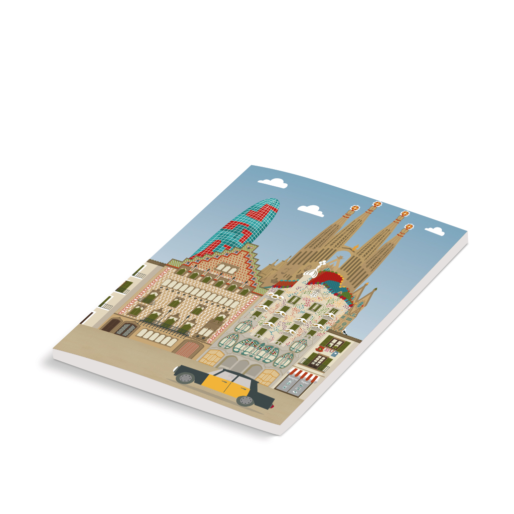 Barcelona Notebook, Skyline