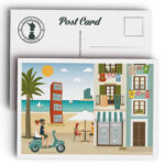 Postal de Barcelona, la Barceloneta