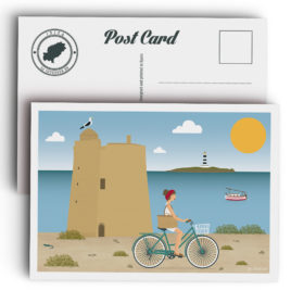 Ibiza postcard, Ses Portes Tower