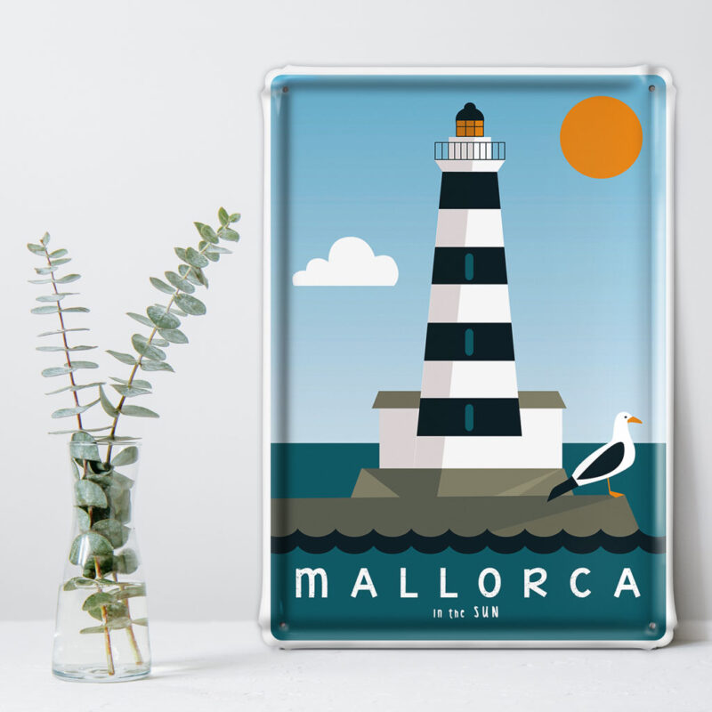 Placa decorativa Mallorca, Faro Portocolom
