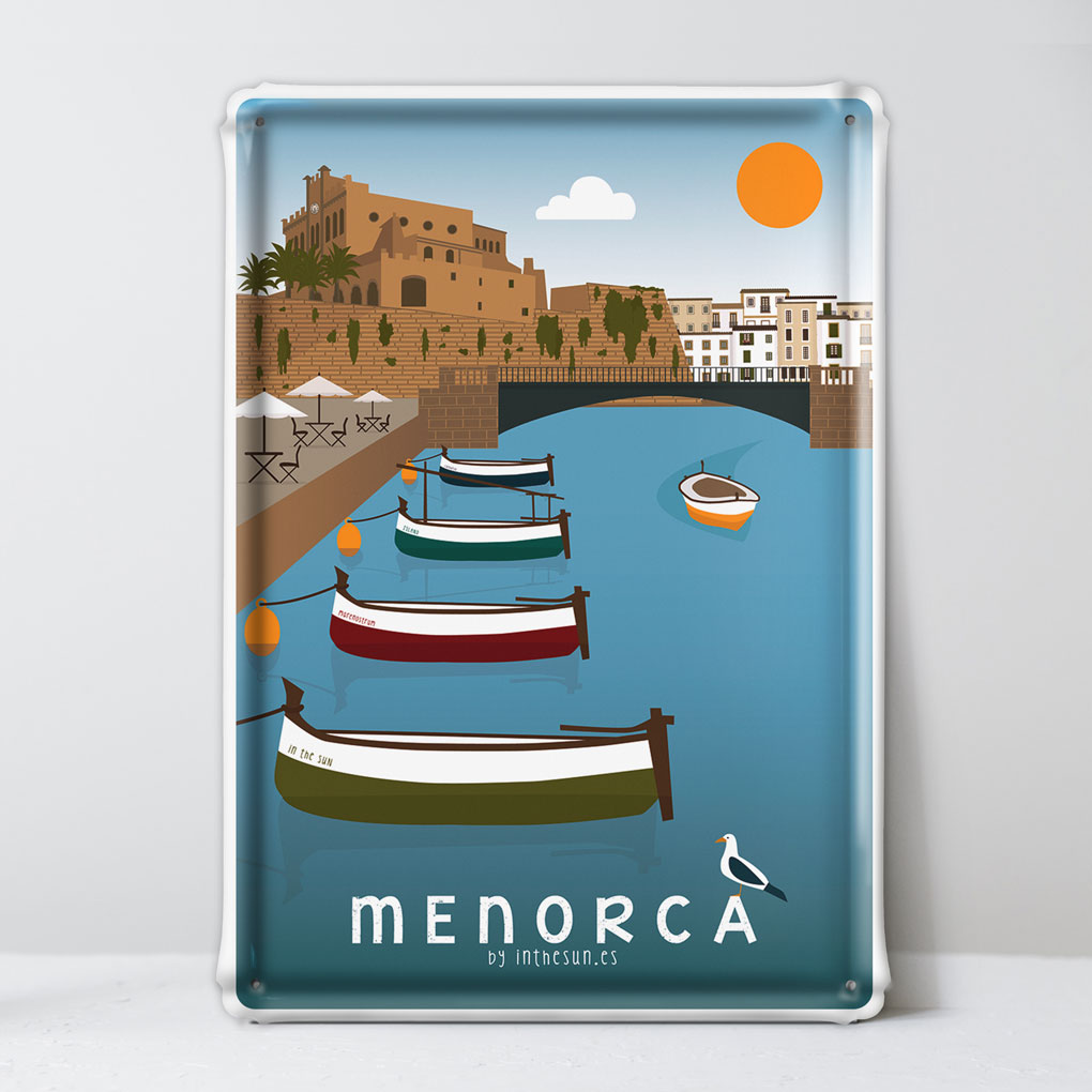 placa decorativa Menorca, Ciutadella