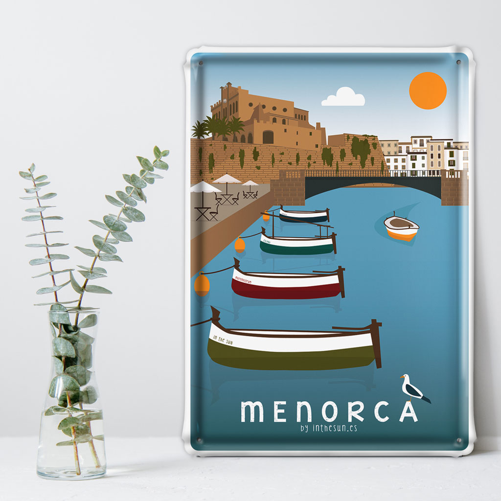 Placa decorativa Menorca, Ciutadella