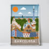 placa decorativa Barcelona, Parc Guell