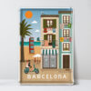 placa decorativa Barcelona, La Barceloneta