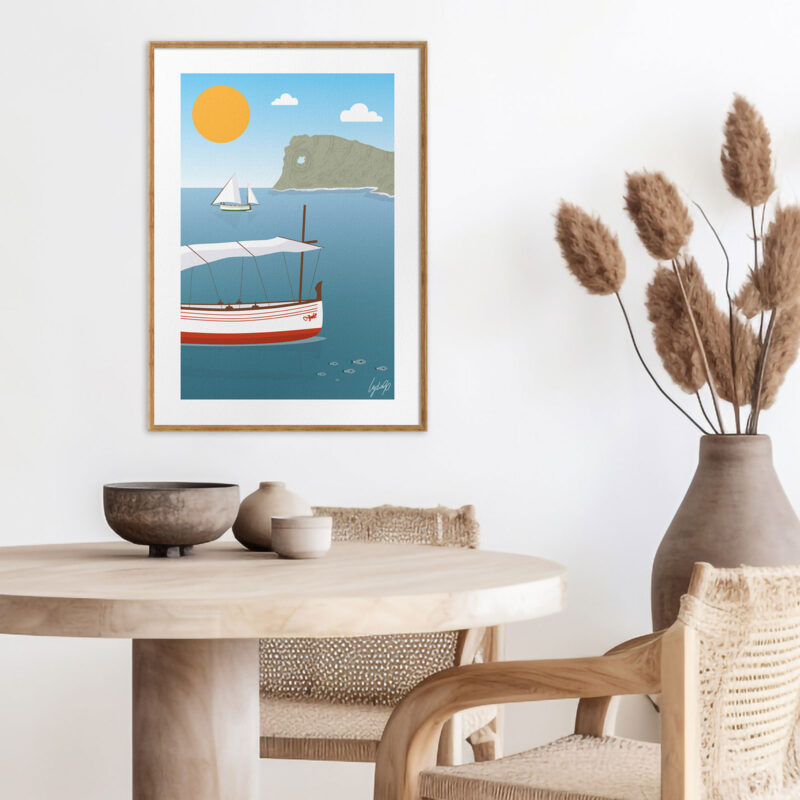 Art Print Na Foradada, Mallorca