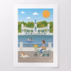 Art Print El Retiro, Madrid