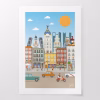 Art Print Skyline Madrid
