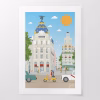Art Print Gran Vía, Madrid