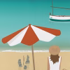 Art Print Ses Salines, Ibiza