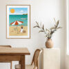 Art Print Ses Salines, Ibiza