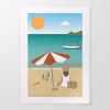 Art Print Ses Salines, Ibiza