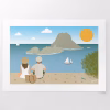Art Print Es Vedrà, Ibiza