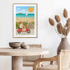 Art Print Playa Illetes, Formentera