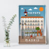placa-metal-sign-madrid-puerta-del-sol
