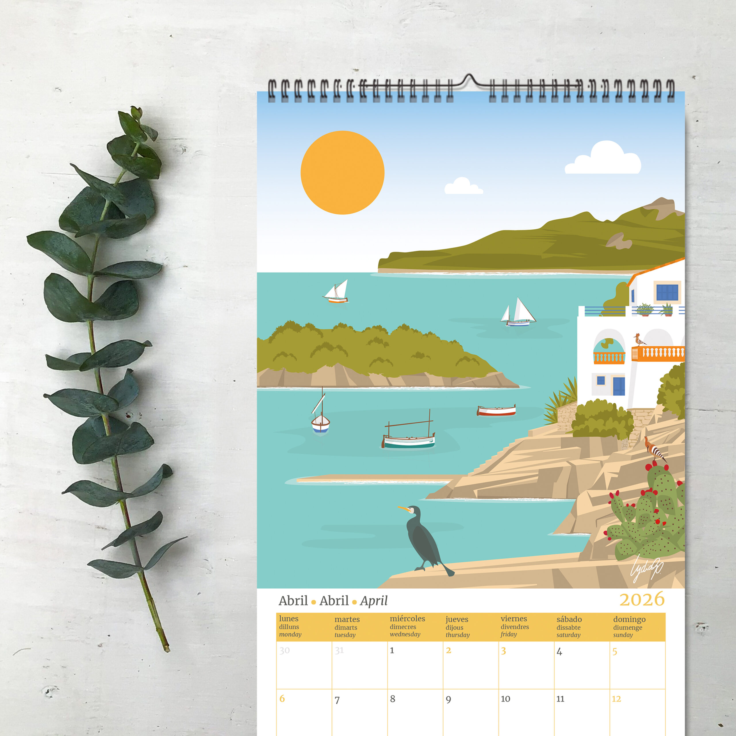 calendar-2026-mallorca-april-sant elm